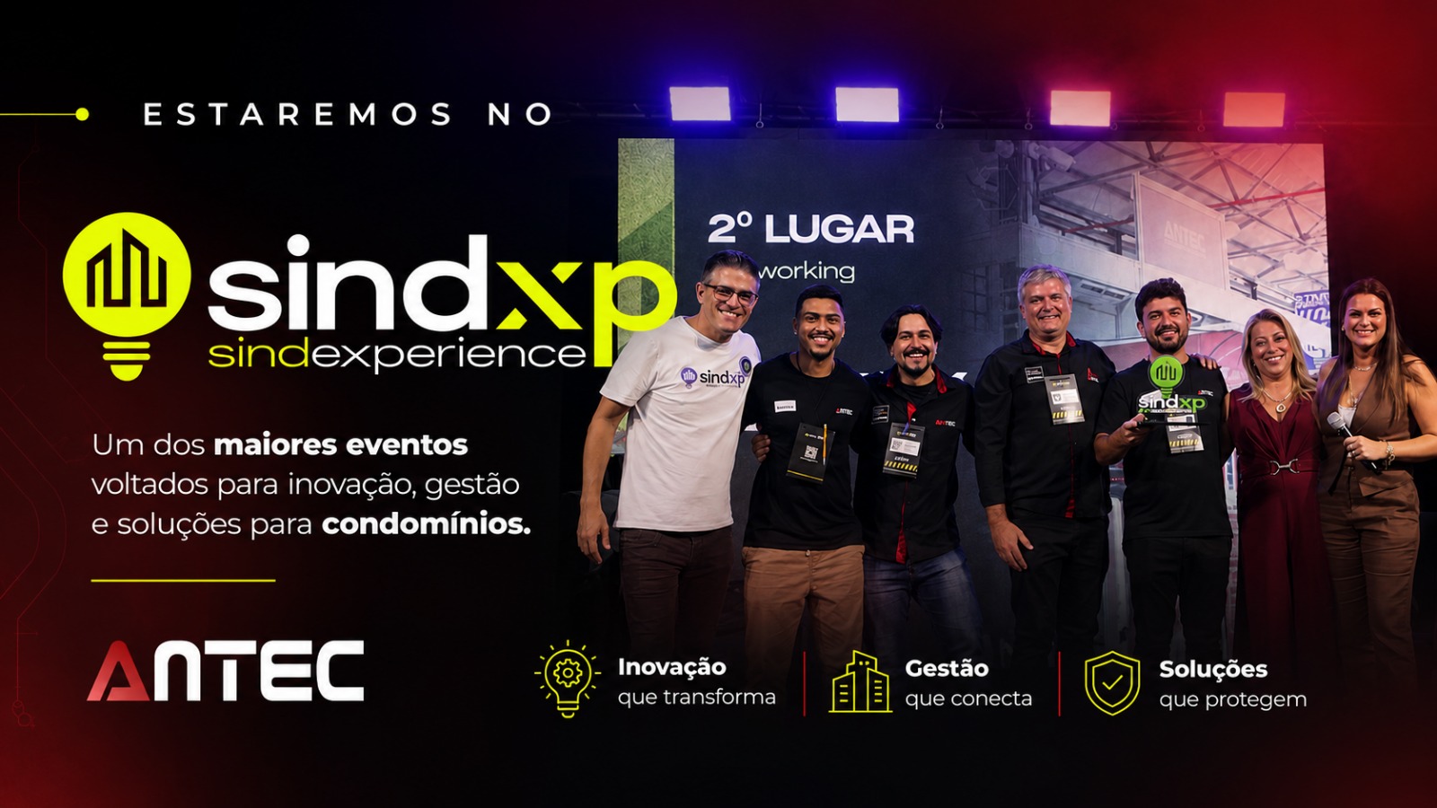 Antec Sistemas confirma presença no SindExperience 2026 e leva soluções para o mercado condominial em Santos